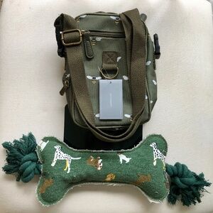 New Dog‎ Walking Bag & Toy Set